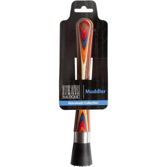 Colorful Wood Cocktail Muddler Bar Tool for Mojitos Old Fashioned Drinks - Picture 7 of 8